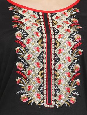 yoke embroidered kurta palazzo set - 15255192 - Standard Image - 4