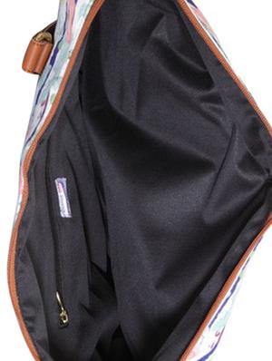 multi colored canvas hobo handbag - 15257679 - Standard Image - 3