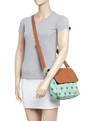multi colored canvas regular sling bag - 15257686 - Standard Image - 4