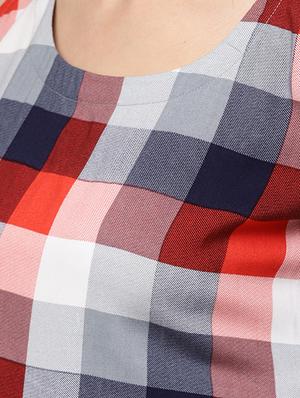 checkered kurta pant set - 15259856 - Standard Image - 4