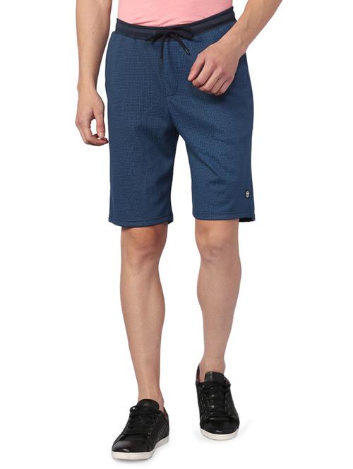 blue cotton shorts - 15260045 - Standard Image - 1