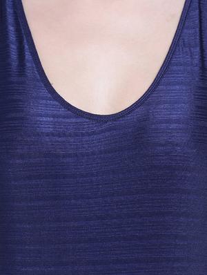 blue striped monokini - 15260585 - Standard Image - 4