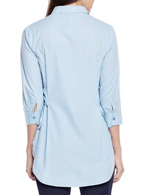 blue striped cotton shirt - 15260774 - Standard Image - 3