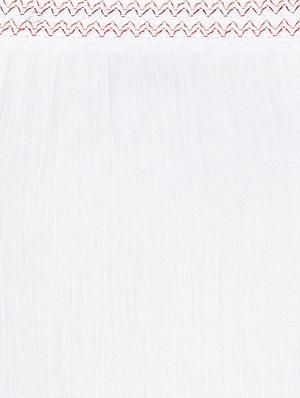 white viscose embroidered top - 15260821 - Standard Image - 4