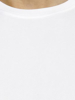 white polyester tshirt - 15261395 - Standard Image - 4