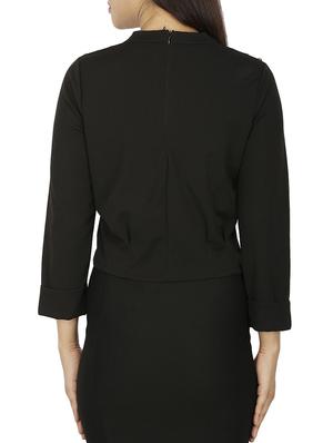 embellished key hole neck top - 15262274 - Standard Image - 3