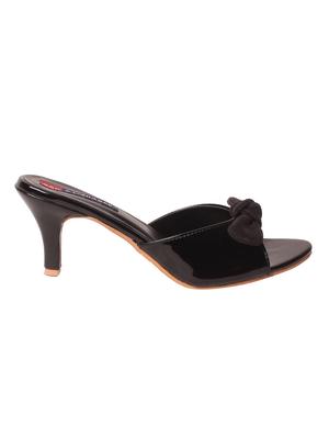 black slip on sandal - 15262878 - Standard Image - 2