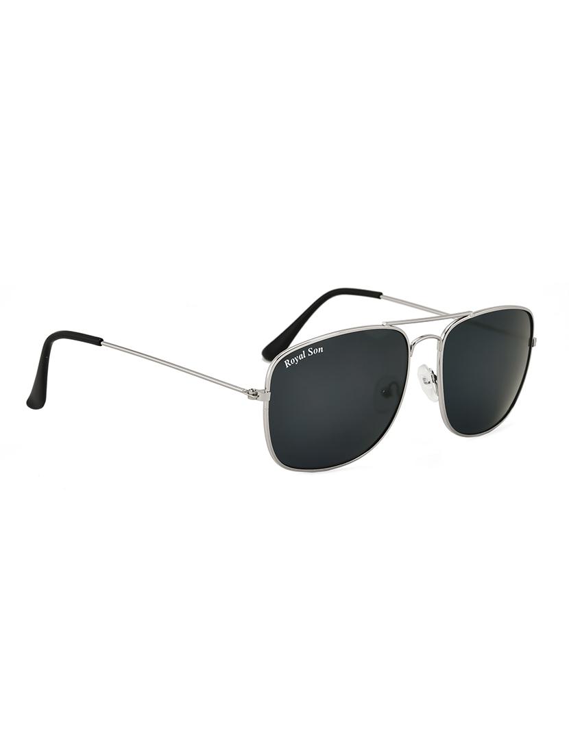 royal son uv protected square sunglasses for women (rs0038av|58|black lens) - 15265215 - Zoom Image - 2