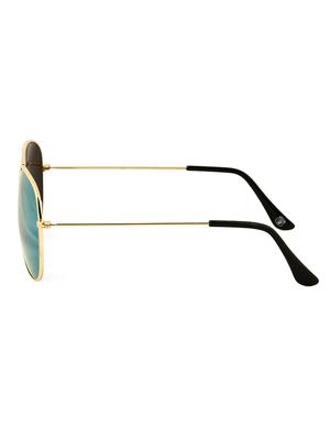 royal son uv protected aviator sunglasses for women (what0170|58|yellow mirrored lens) - 15265222 - Standard Image - 3