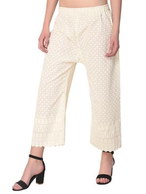 pink cotton combo palazzo - 15265275 - Standard Image - 2