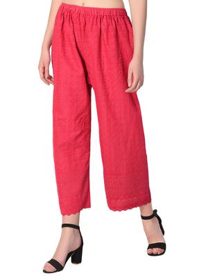 pink cotton combo palazzo - 15265275 - Standard Image - 6