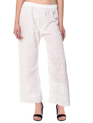 gold cotton combo palazzo - 15265278 - Standard Image - 6