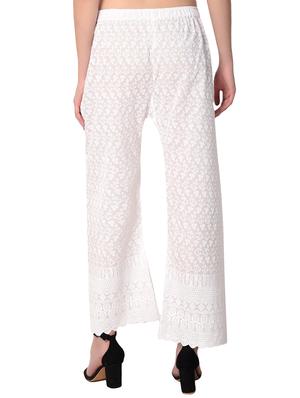gold cotton combo palazzo - 15265278 - Standard Image - 8