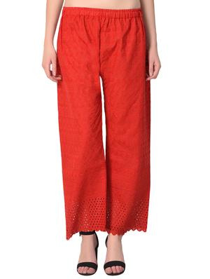 navy blue cotton combos palazzo - 15265287 - Standard Image - 5