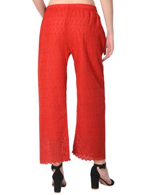 navy blue cotton combos palazzo - 15265287 - Standard Image - 7
