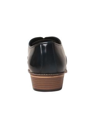 blue patent leather lace-up brouge - 15266107 - Standard Image - 3