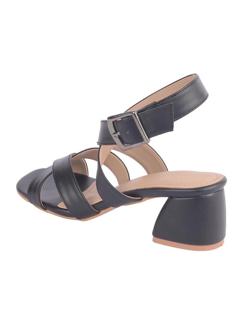 black ankle strap sandal - 15266609 - Zoom Image - 3