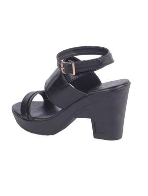 black ankle strap sandal - 15266612 - Standard Image - 3