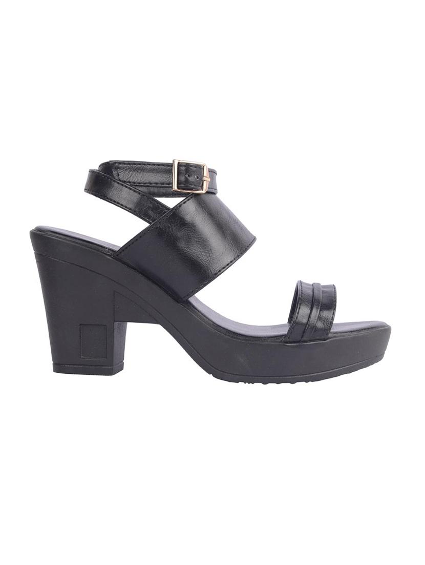 black ankle strap sandal - 15266612 - Zoom Image - 2