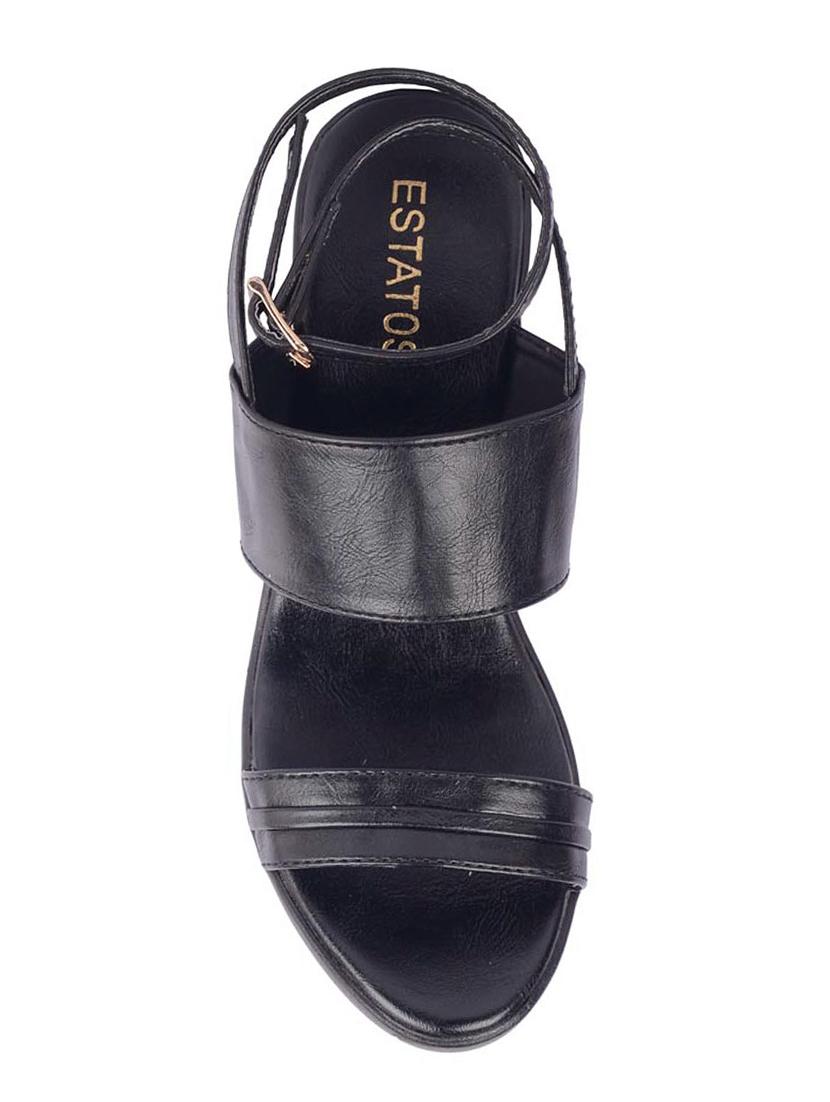 black ankle strap sandal - 15266612 - Zoom Image - 4