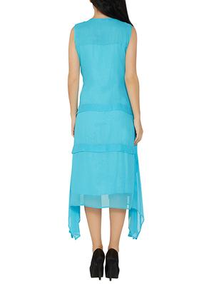 handkerchief hem layered dress - 15266691 - Standard Image - 3