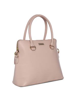 pink leatherette (pu) regular handbag - 15272173 - Standard Image - 4
