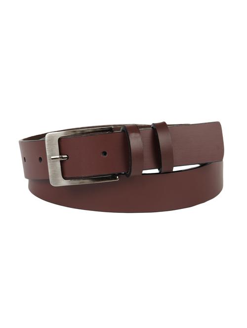 brown leatherette belt - 15272218 - Standard Image - 1