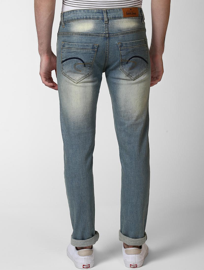 blue denim washed jeans - 15276172 - Zoom Image - 3