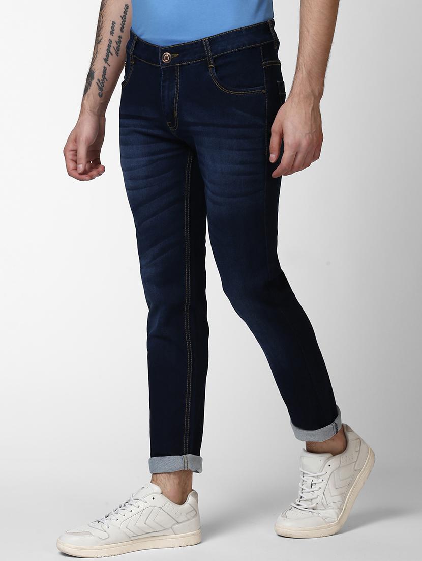 blue denim washed jeans - 15276173 - Zoom Image - 2