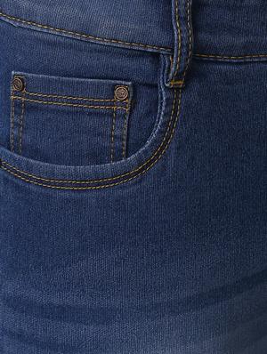 blue denim washed jeans - 15276175 - Standard Image - 4