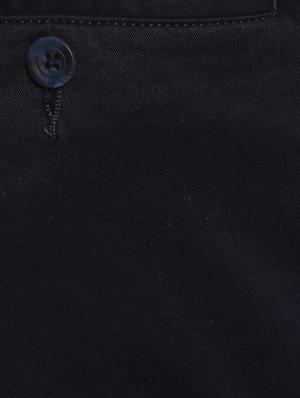 navy blue cotton blend chinos - 15277239 - Standard Image - 5