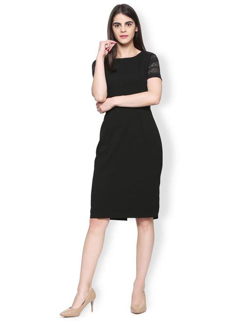 black laced sheath dress - 15278955 - Very Small Image - 1
