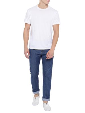 blue denim plain jeans - 15279205 - Standard Image - 4