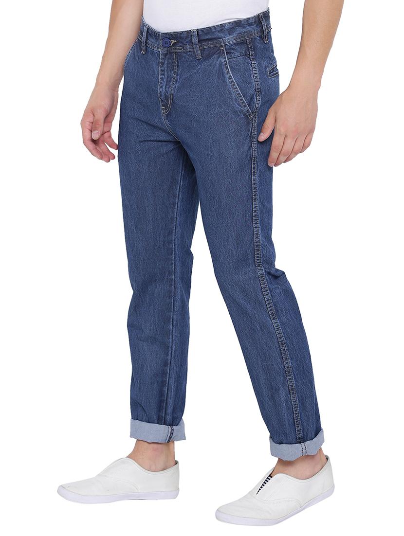 blue denim plain jeans - 15279205 - Zoom Image - 2
