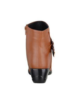 tan pvc ankle boot - 15279225 - Standard Image - 3