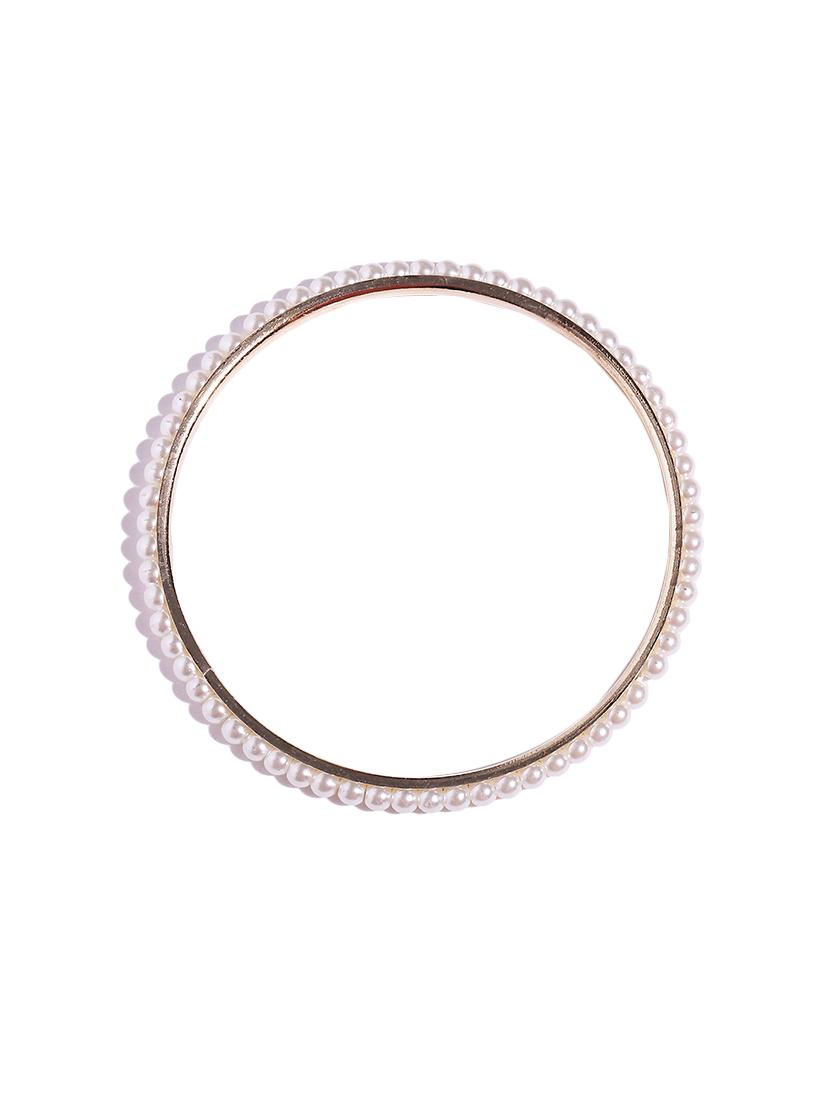 white metal bangle - 15279812 - Zoom Image - 2