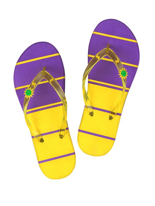 multi colored toe separator flip flop - 15280902 - Standard Image - 1