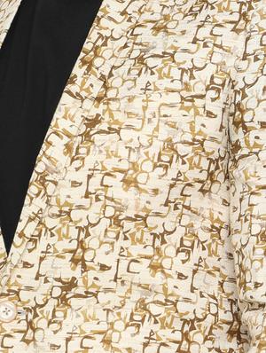 beige cotton casual blazer - 15282047 - Standard Image - 4