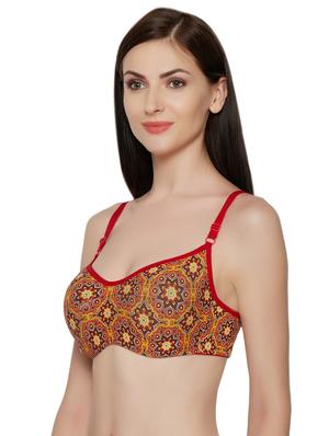 yellow printed bra - 15282240 - Standard Image - 2
