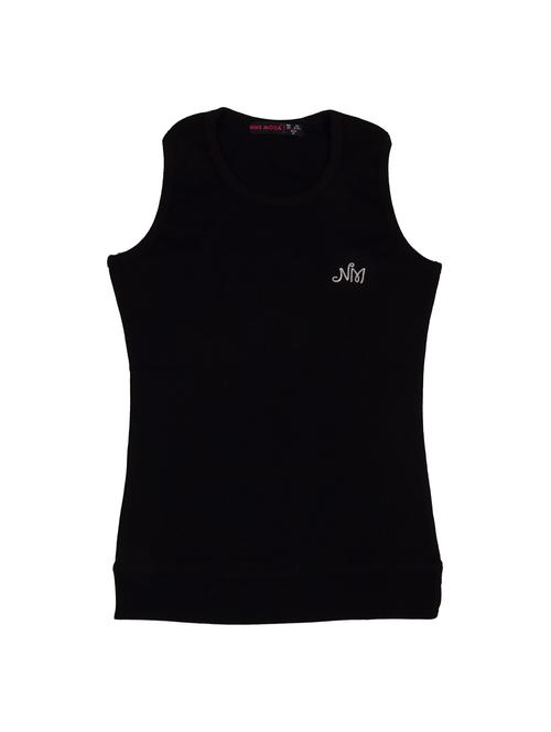 black cotton top - 15282674 - Standard Image - 1