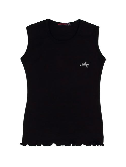 black cotton top - 15282676 - Standard Image - 1