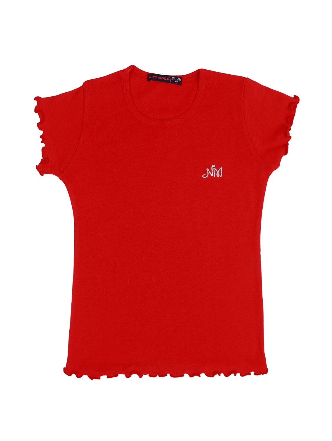 red cotton top - 15282681 - Zoom Image - 1