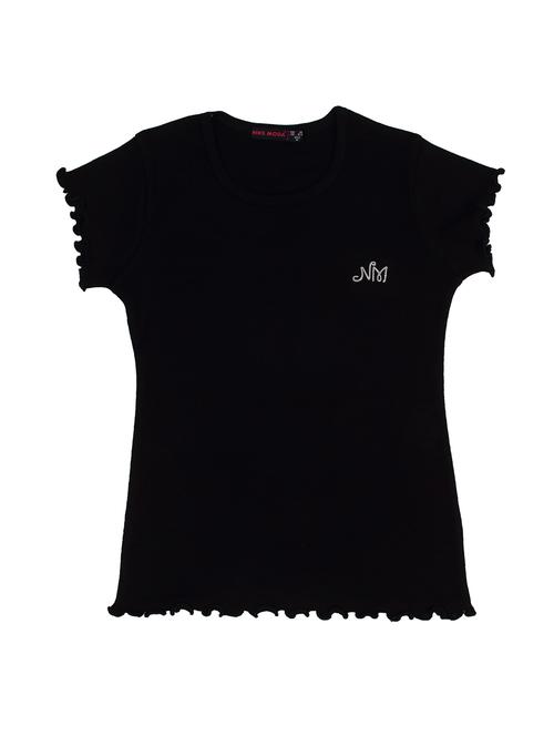 black cotton top - 15282683 - Standard Image - 1