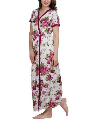 floral sleepwear robe - 15283489 - Standard Image - 2