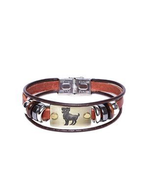 brown metal beaded bracelet - 15284431 - Standard Image - 2