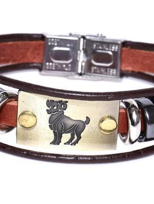 brown metal beaded bracelet - 15284431 - Standard Image - 4