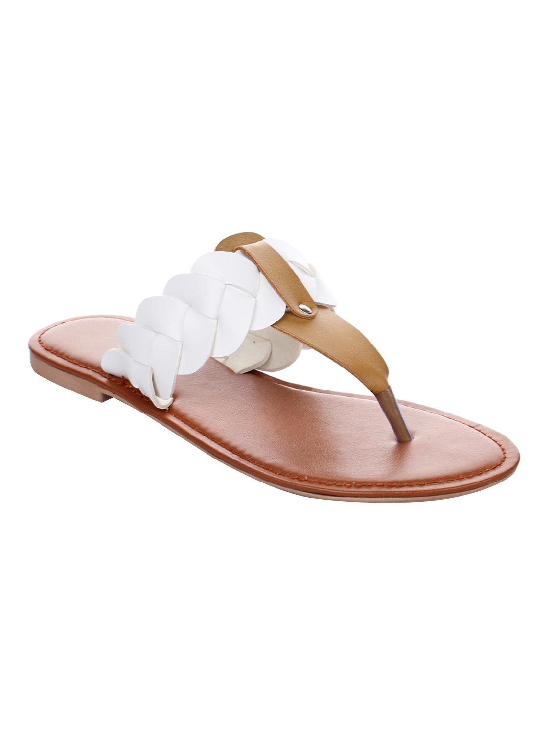 beige toe separator sandal - 15285468 - Zoom Image - 1