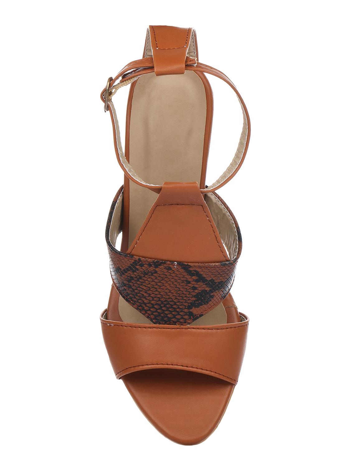 tan ankle strap sandal - 15285483 - Zoom Image - 4