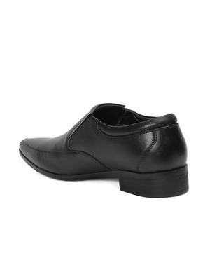 red chief black formal slip on shoes - 15286487 - Standard Image - 3