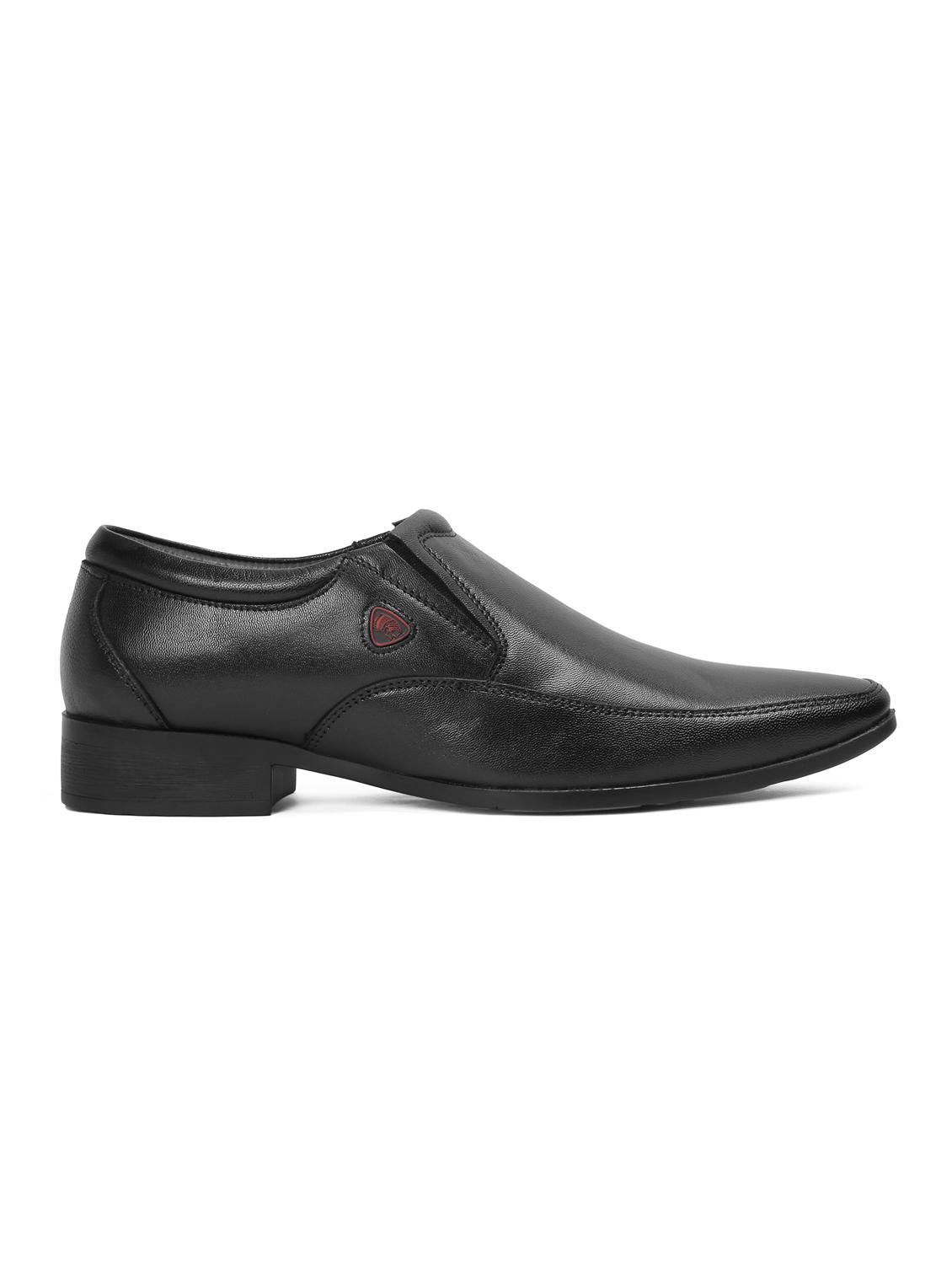red chief black formal slip on shoes - 15286487 - Zoom Image - 2